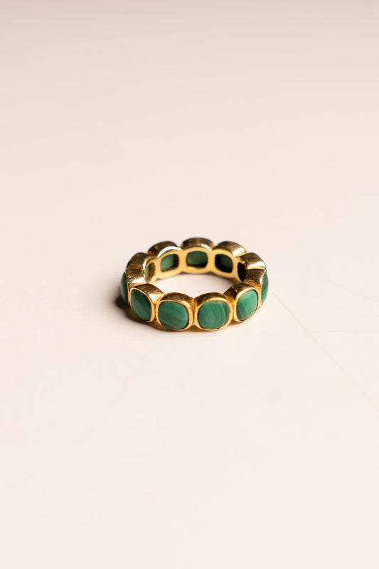 Eternity Ring - Malachite